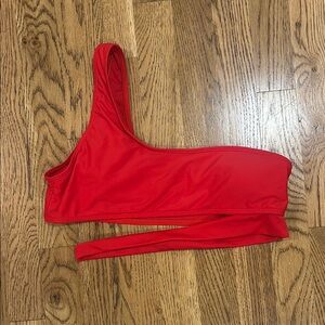 SHEIN Red Bikini Swimwear